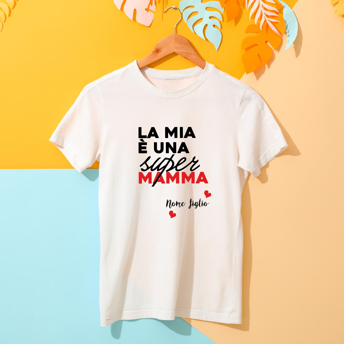 Borsa personalizzata per genitori e figli I Monsieur TSHIRT