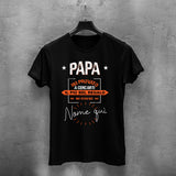 T-shirt PAPA' con nomi personalizzati
