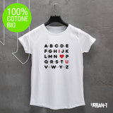 T-shirt DONNA ALPHABET LOVE