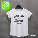 T-shirt DONNA MORE LOVER