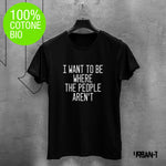 T-shirt DONNA I WANT TO BE WHERE...